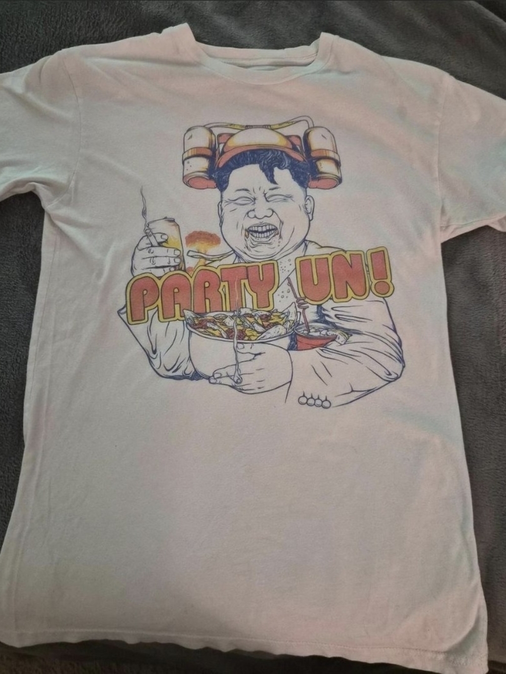 Party Un! White Graphic Party T-Shirt